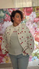 Camicia jeans cuore
