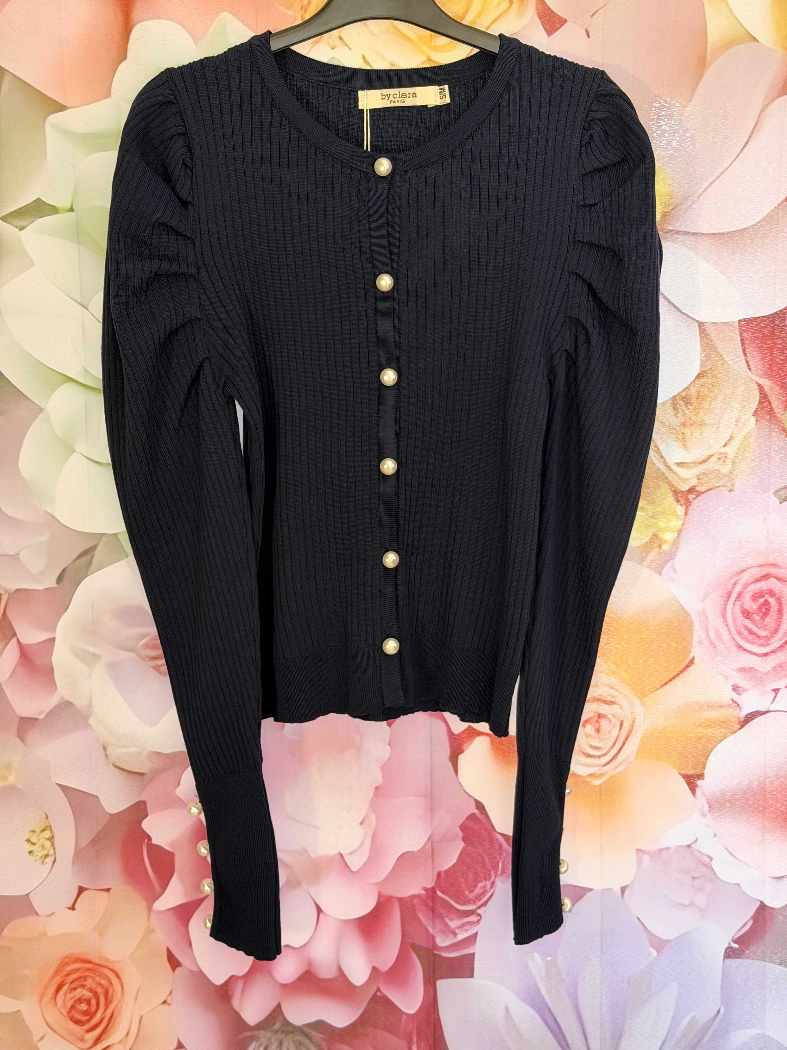 Maglia cardigan Perla