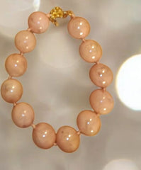 Collana Jennifer Rosa perlato