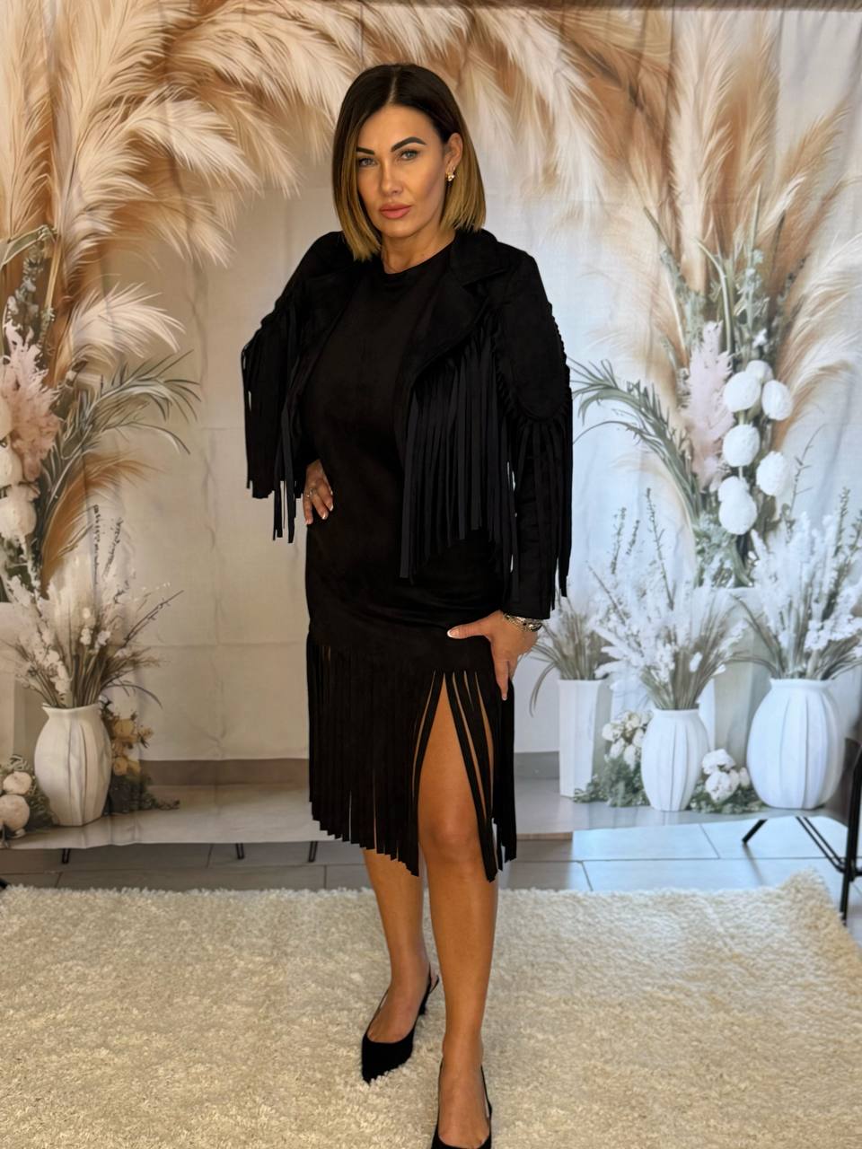 Abito Clelia con giacca in coordinato