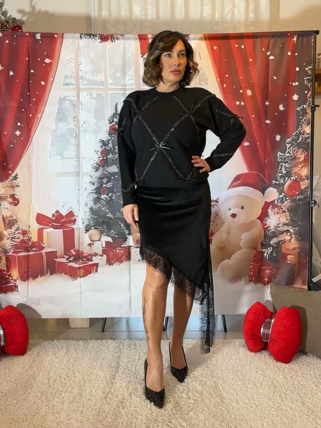 maglione fioccoglitter