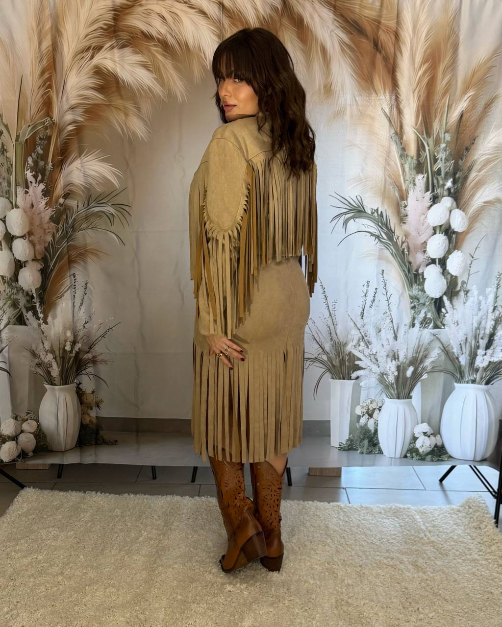 Abito Clelia con giacca in coordinato