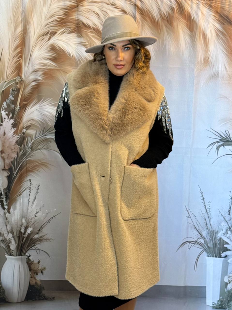 Cappotto smanicato Bergen Parigi